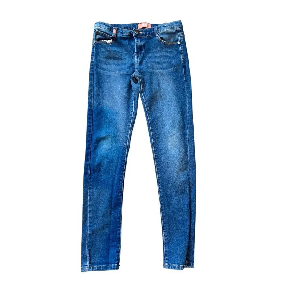Hailey Girls Blue Straight Leg 14 Jeans